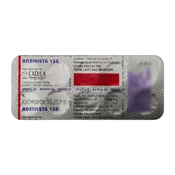 roxivista 150mg tablet 10's